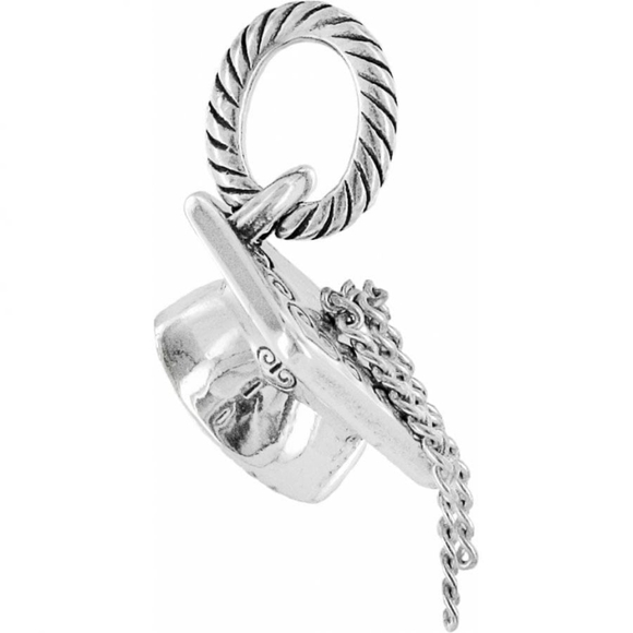 Brighton "GRADUATION CAP CHARM" Enamel, Scrolls, & Tassle Detail MSRP $22 - Picture 3 of 9